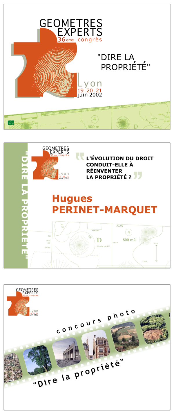 36e Congrès des Géomètres Experts, Lyon 2002 - © Tim Catinat, all right reserved
